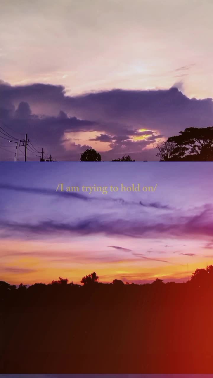 senja yang sangat cantik 