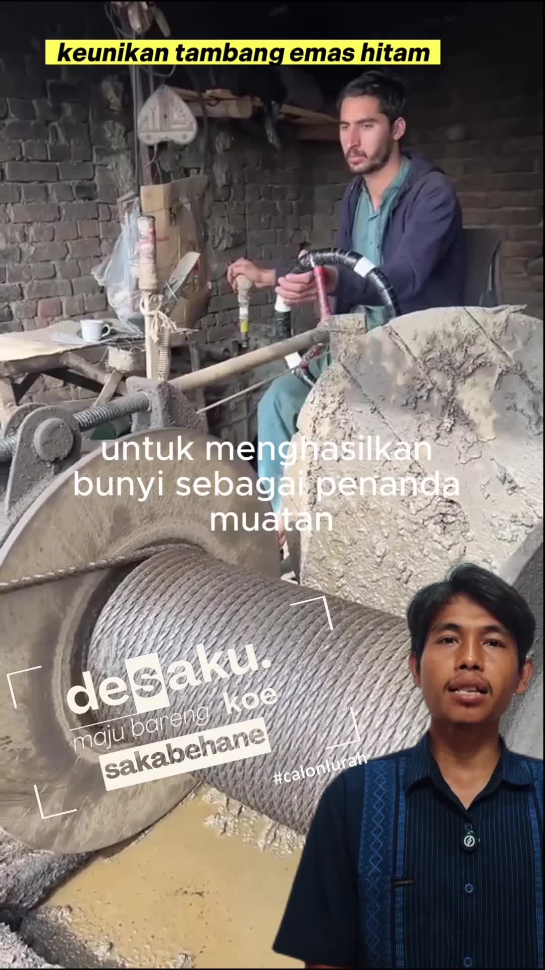 keunikan tambang emas hitam #unik #emas #hitam