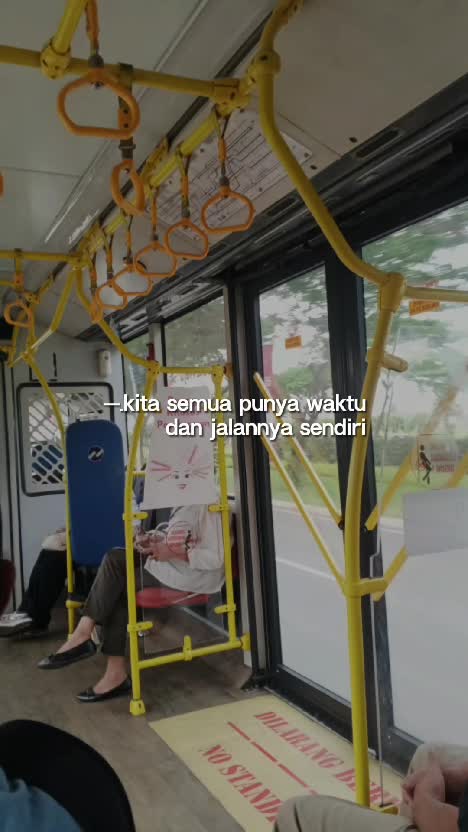 Kita semua punya waktu dan jalannya sendiri.