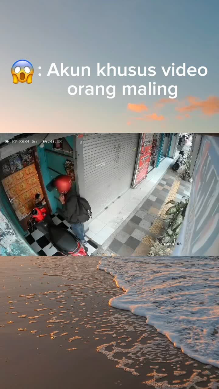 Ciduk maling yang lagi beraksi