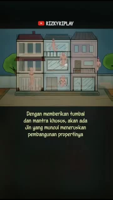 Tumbal Proyek😡  #rizkyriplay #animasi  