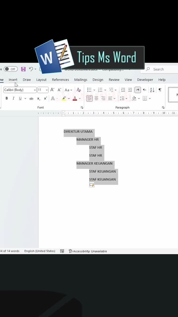 Tips Membuat struktur organisasi, gimama mudah kan ? # 