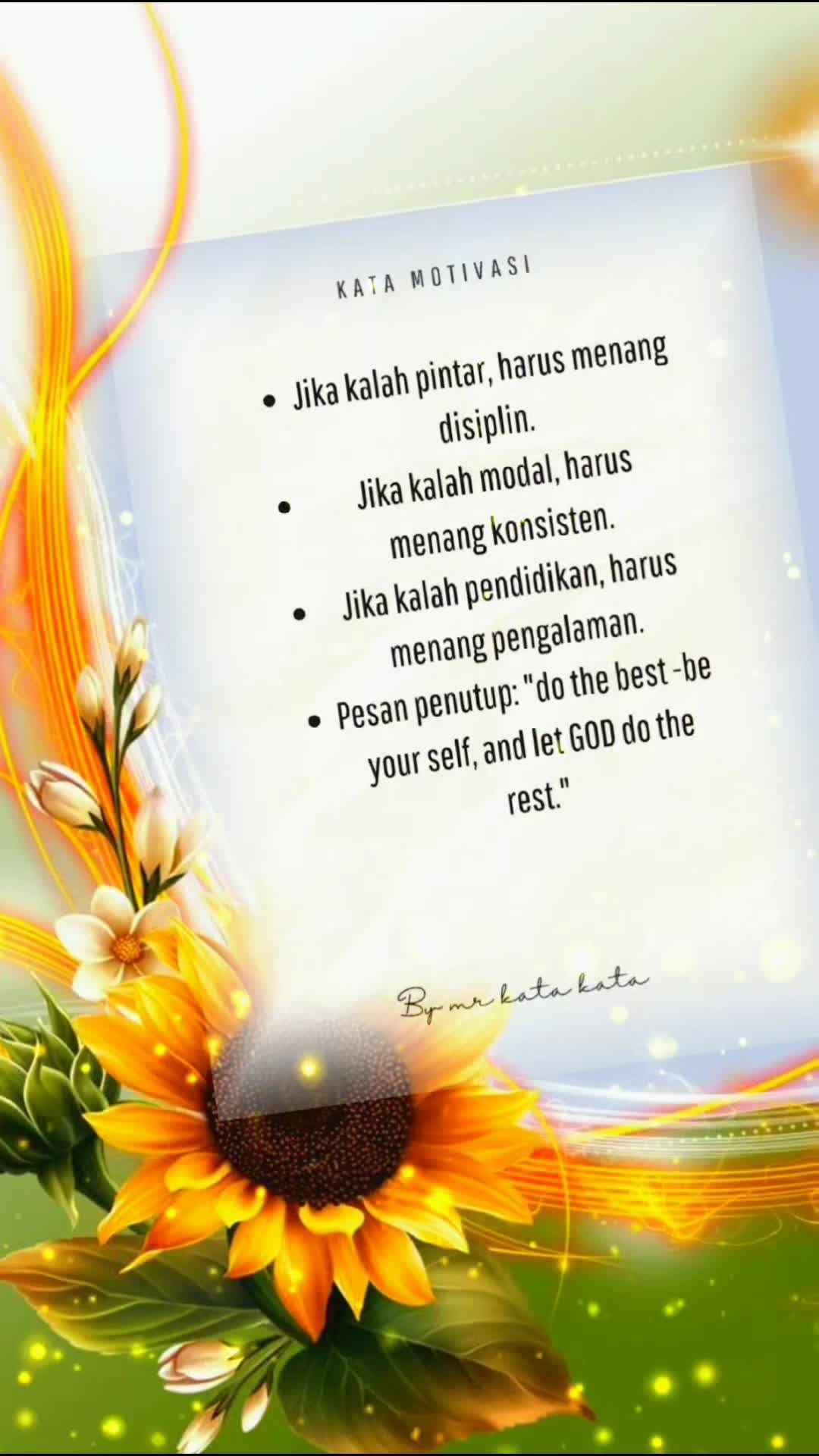 kata kata motivasi #katakatamotivasi #fyp 