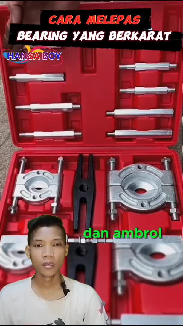 cara melepas bearing yang berkarat  #tips  #trik  #Otomotif 