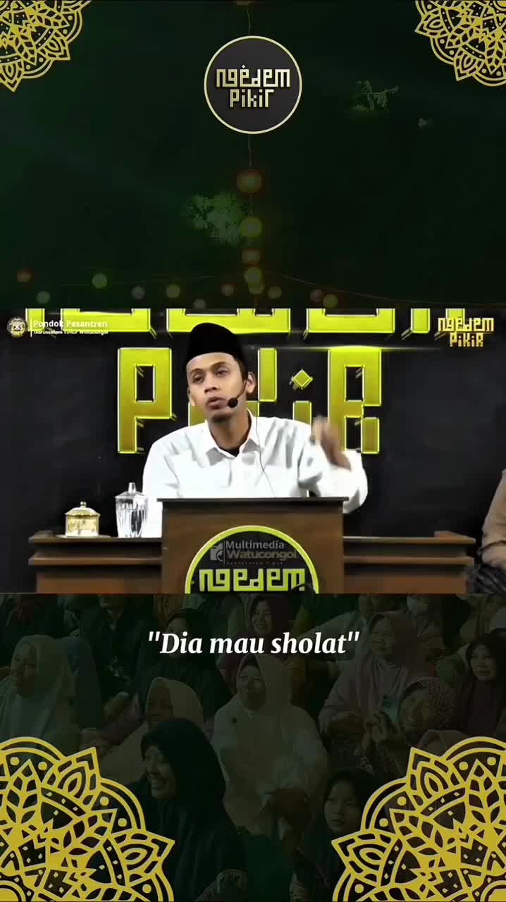 wujud pengakuan seorang hamba pada Tuhannya adalah dr sholat. 
#RCTIPlus #HOTrctiplus #RCTIoke #religi #fyp 