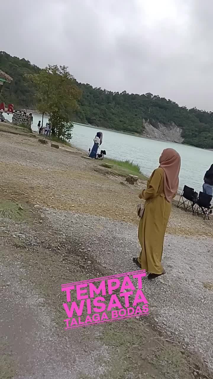melihat keindahan Talaga bodas  #reviewtempatliburan 