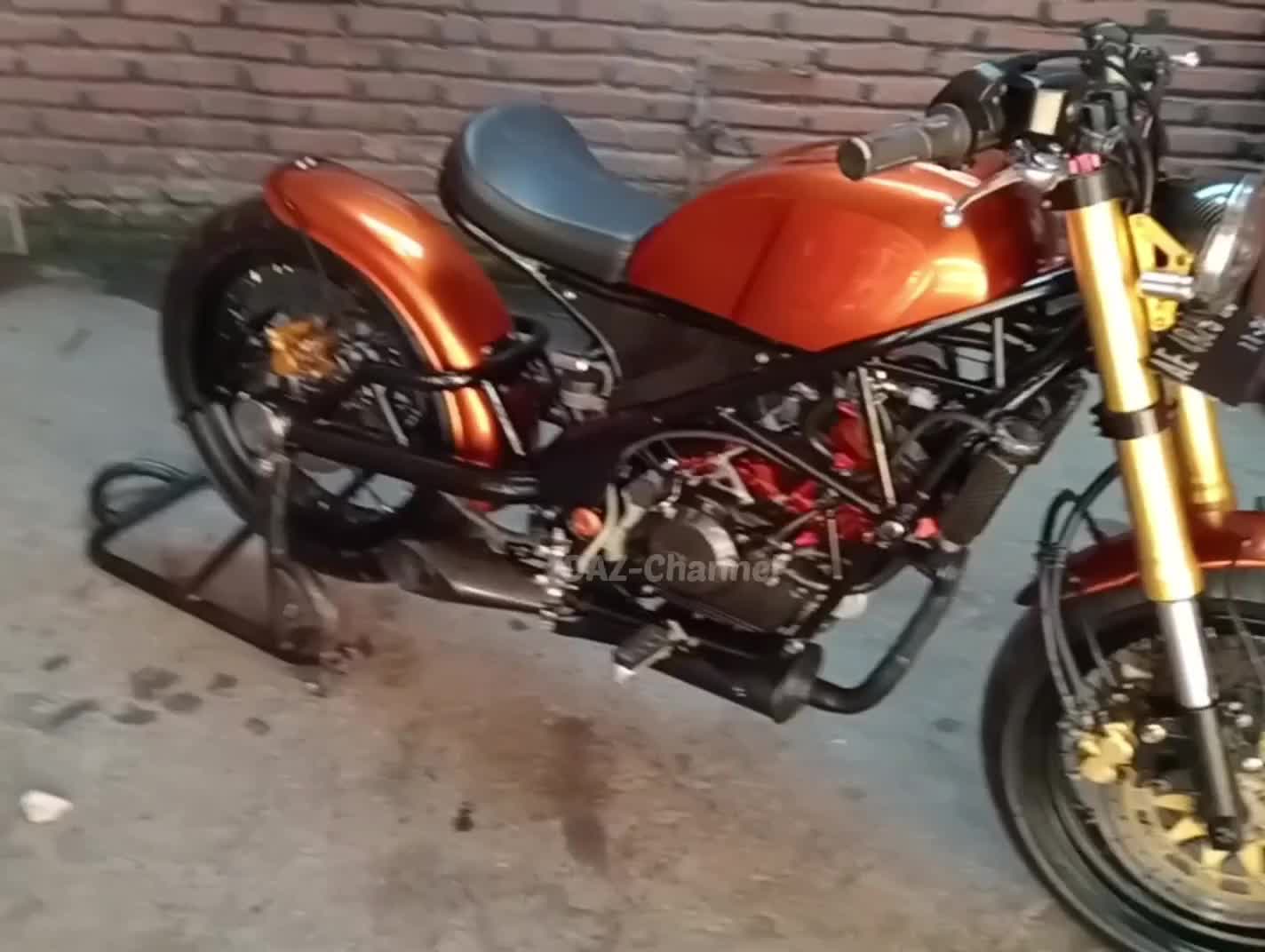 motor CBR 150 berubah total
bengkel Ning Art Modified
#mainanpositiflakilaki
 #modifikasicbr150
 #modifikasichopper