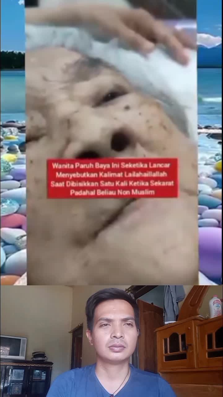 orang non muslim ini membaca kalimat tauhid dengan lancar di akhir hayatnya  #fypシ゚viral #viralvideo 