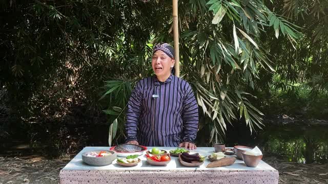 Ayah Ojak Audisi Master Chef Indonesia "Mangut Iwak Kuthuk Asap Dengan Terong Bakar dan Singkong"