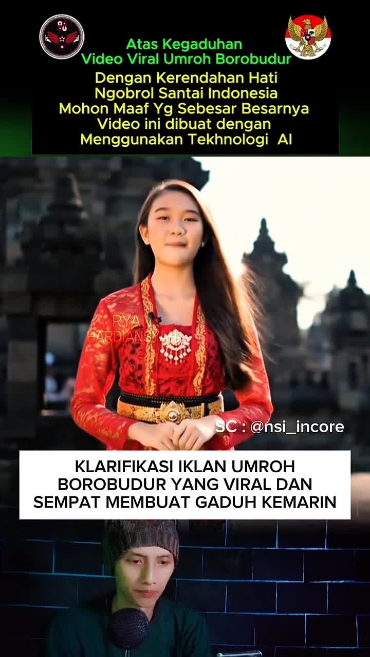 Klarifikasi Iklan Umroh Borobudur Yang Viral & Sempat Membuat Gaduh Kemarin

#Viral #fyp #reaction #borobudur #candiborobudur 