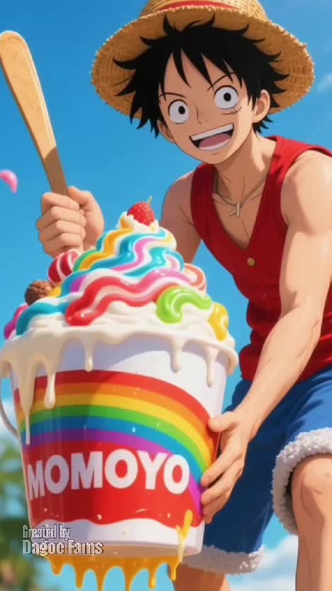 Luffy Malan Ice Cream #luffy  #onepiece       #MyFirstVideoOnHot+ 