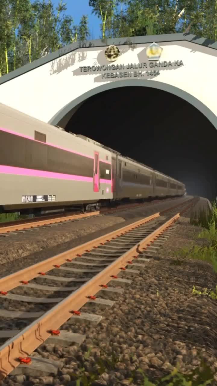 review game kereta  #trainz simulator id