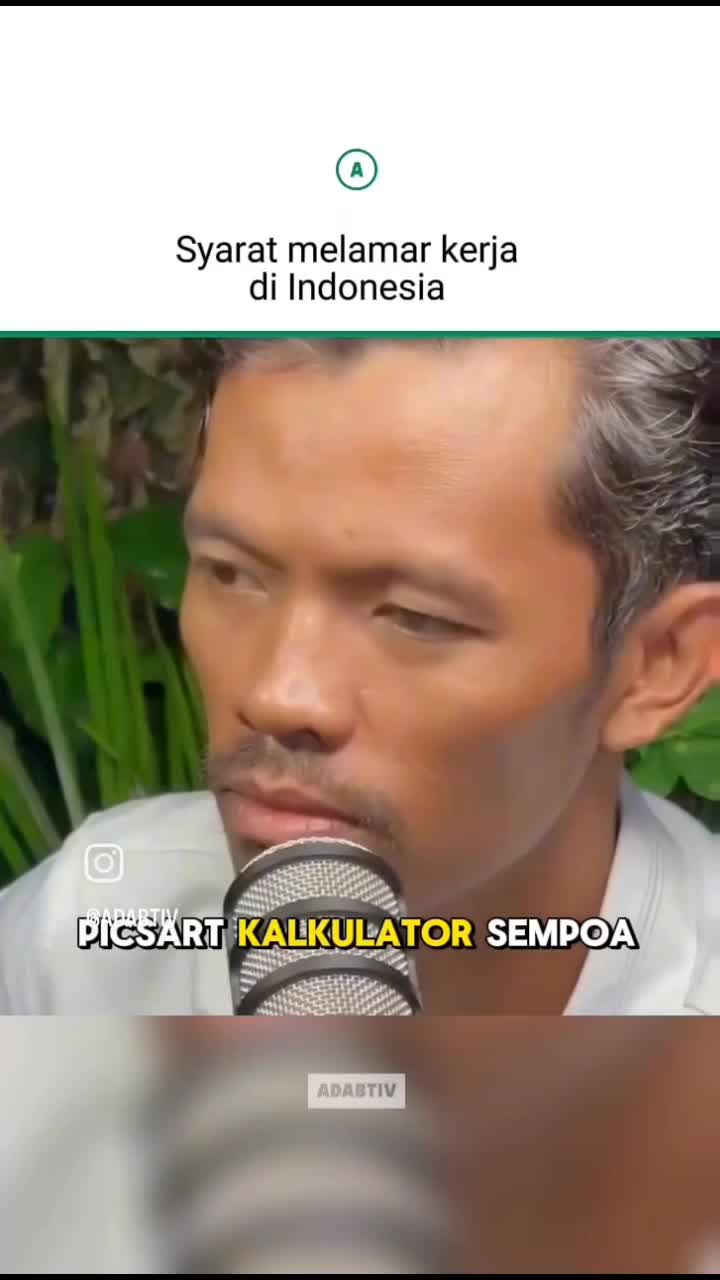 syarat kerja di negri kohona wkwk  #lucu #Viral 