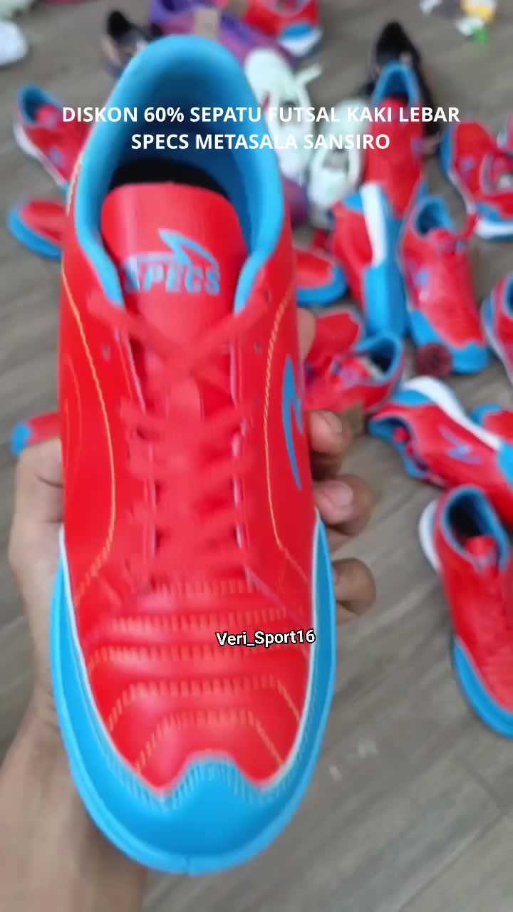 DISKON 60% SEPATU FUTSAL
SPECS METASALA SANSIRO
Rp.469.800 JADI Rp.220.000

VERI SPORT ORIGINAL GAK HARUS MAHAL.
ORDER KLIK 👇

WA : 08522784
