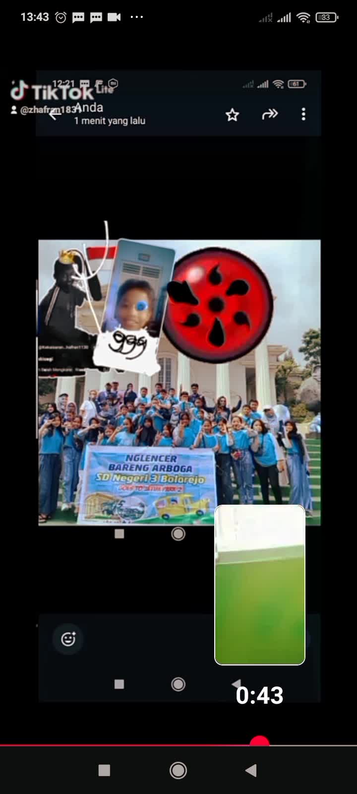 aku di desa konoha #naruto #spongebob #doraemon #aditsopojarwo #entong 