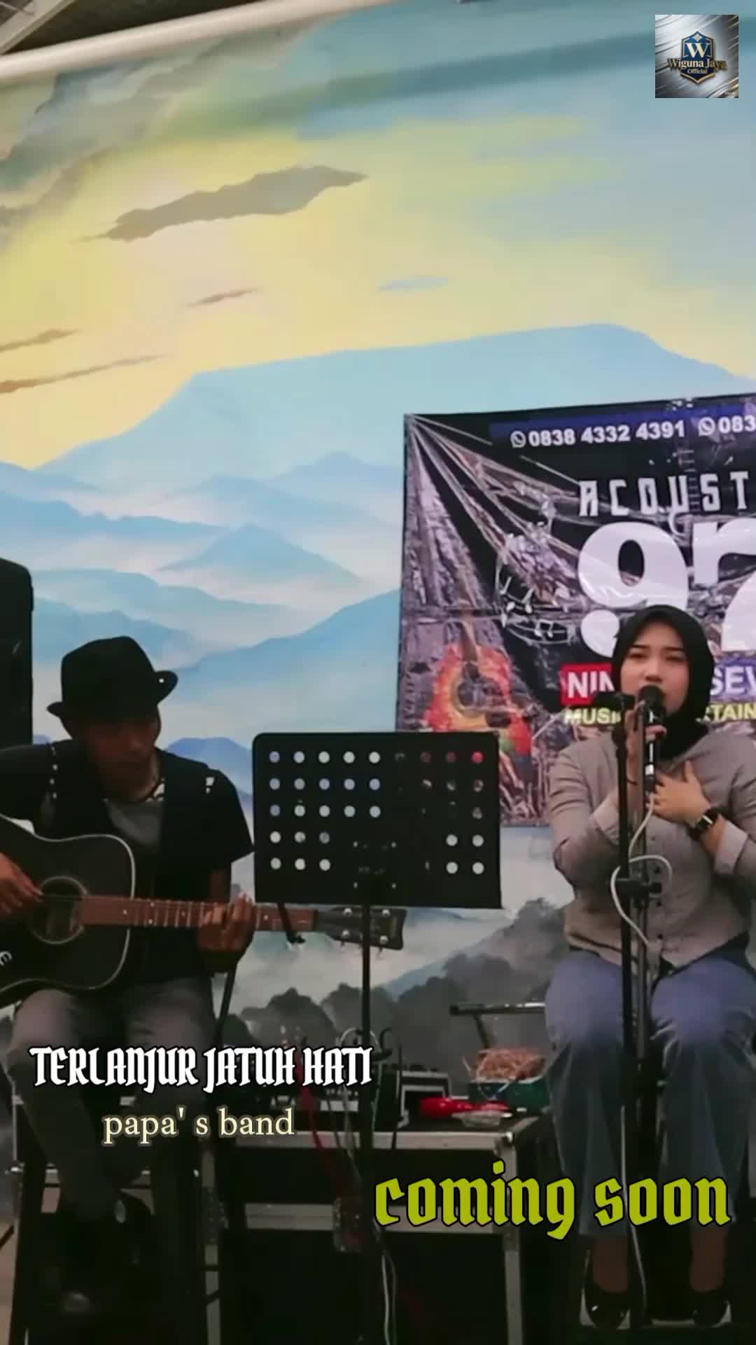 Terlanjur jatuh hati _papa band #LaguCiptaanSendiri #LaguViral #papaband#LaguViral 