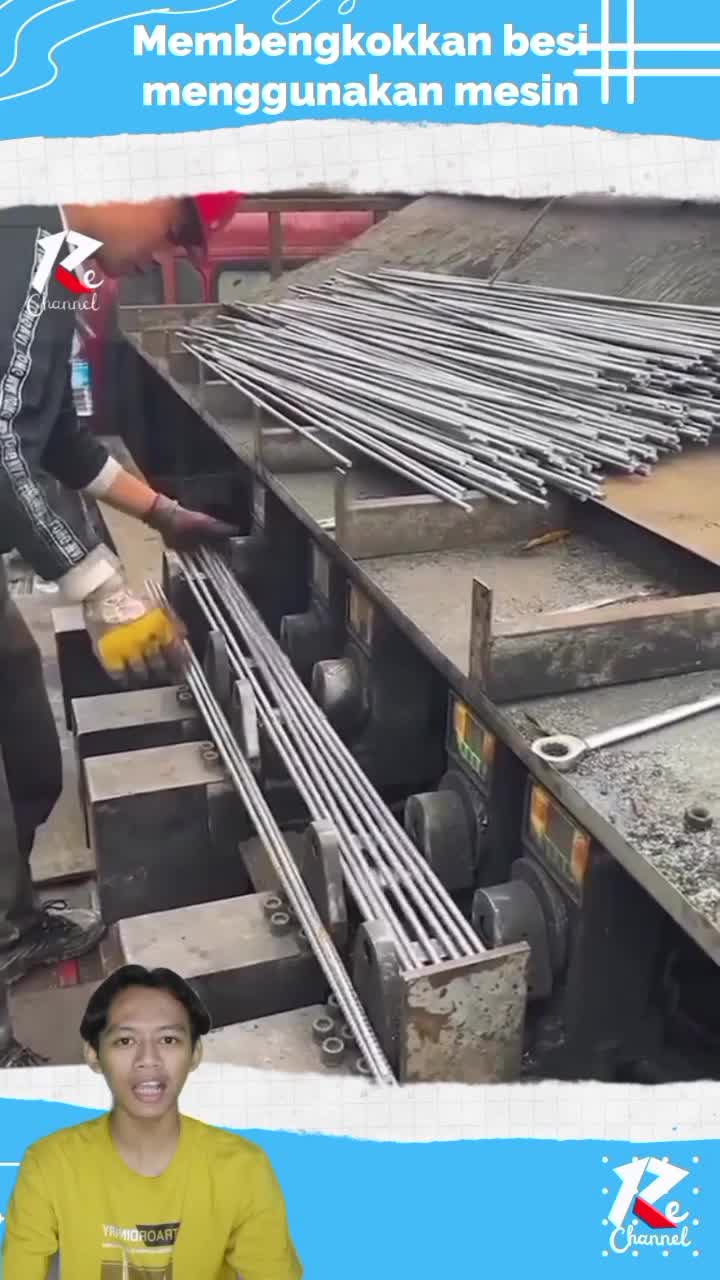 Membengkokkan besi menggunakan
mesin untuk struktur beton
#viral_video
#viral
#shortvideo
#shorts
#RCTIPlus 
#RCTIoke 
#HOTrctiplus 
#fypシ゚v