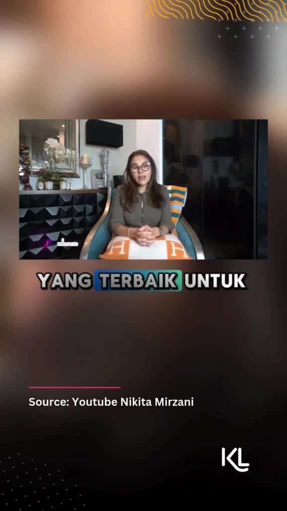 NIKITA MIRZANI BERPESAN KEPADA LOLLY SETELAH IA KABUR DARI RUMAH UNTUK SEKIAN KALI