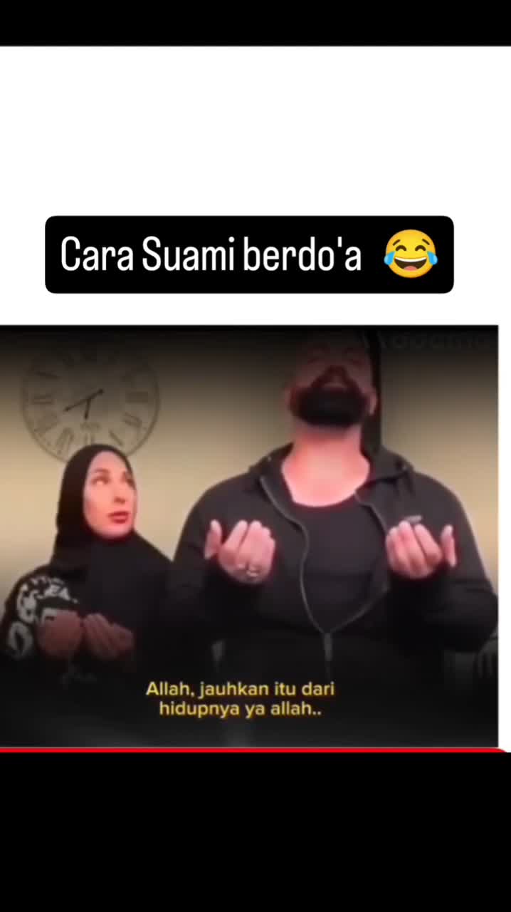 suami berdoa  untuk istrinya #doa #keluarga #religi #hot+