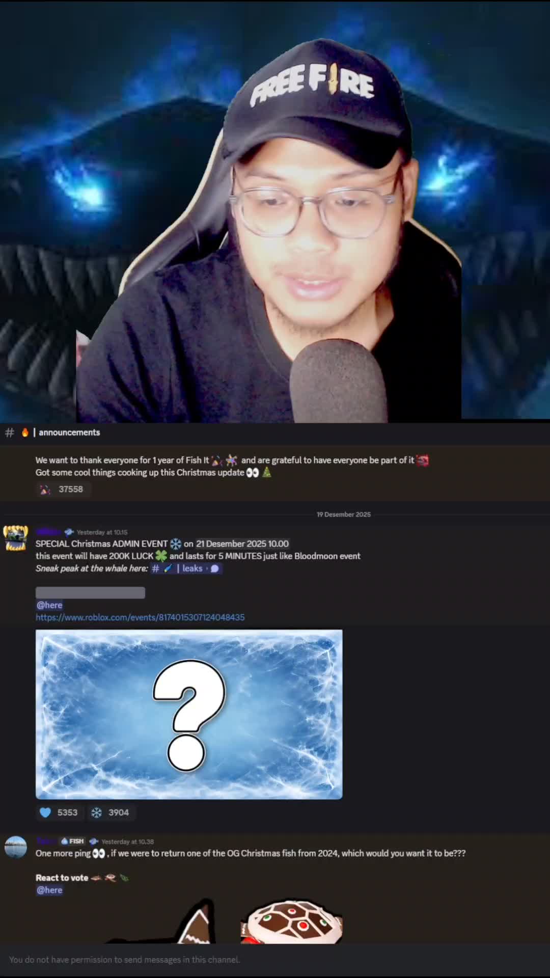 200k event luck fishit roblox #roblox #fishit 