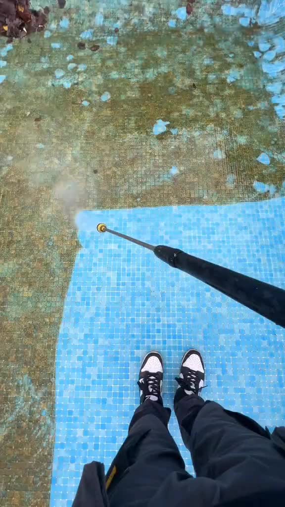 pembersih kolam renang dengan cepat 