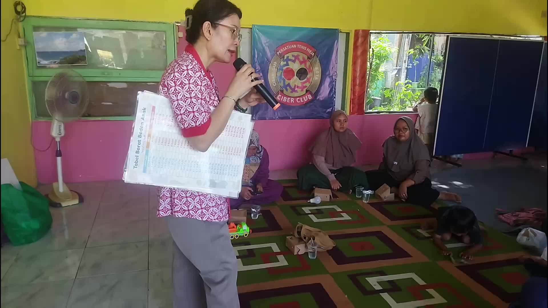 kegiatan posyandu anak