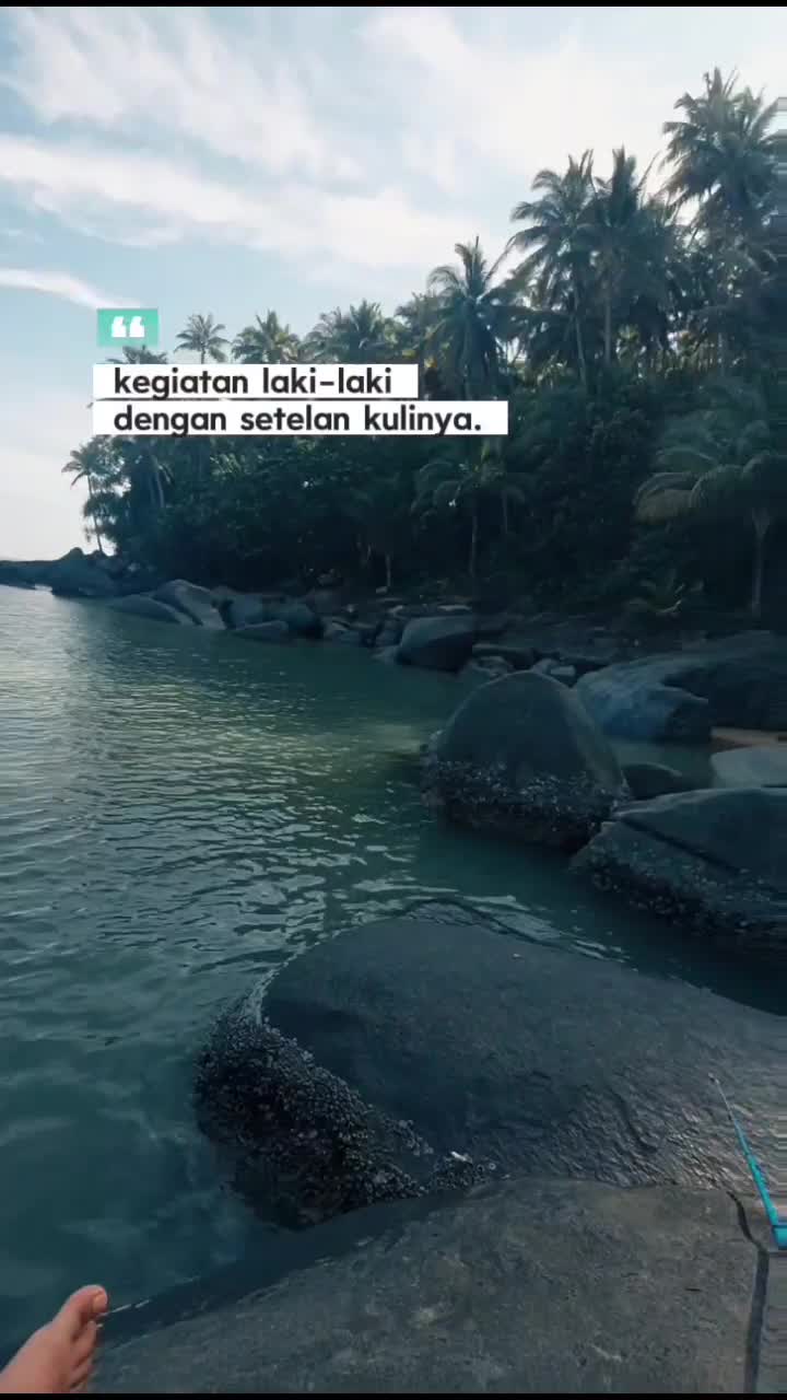 Mancing in My Life #mancingmania  #setelankuli  #hobilaki  #laut #borneo 