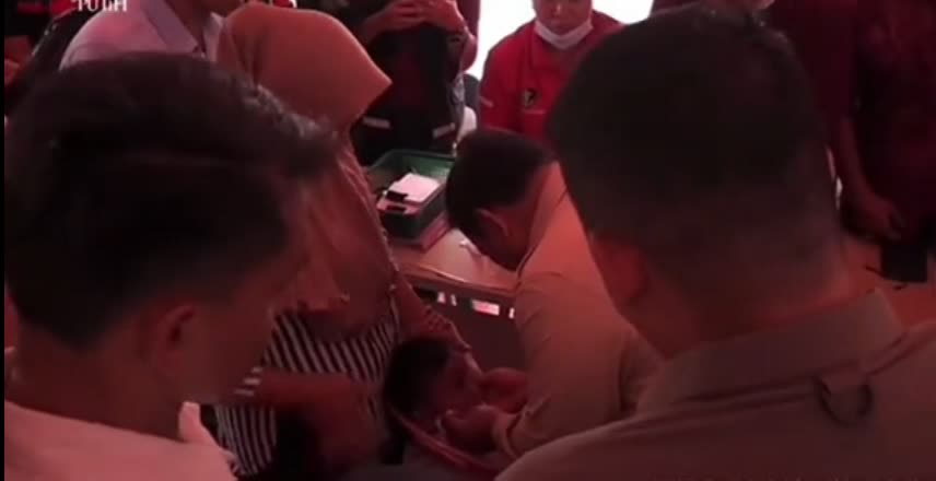 kunjungan presiden Prabowo Subianto ke Tanjung Pura Langkat Sumatera Utara 13 Desember 2025