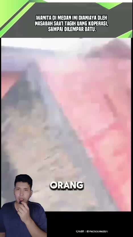 Nasabah Aniaya Petugas Koperasi sampai dilempar batu. #nasabah  #koperasi  #aniaya  #petugas  #videoviral 