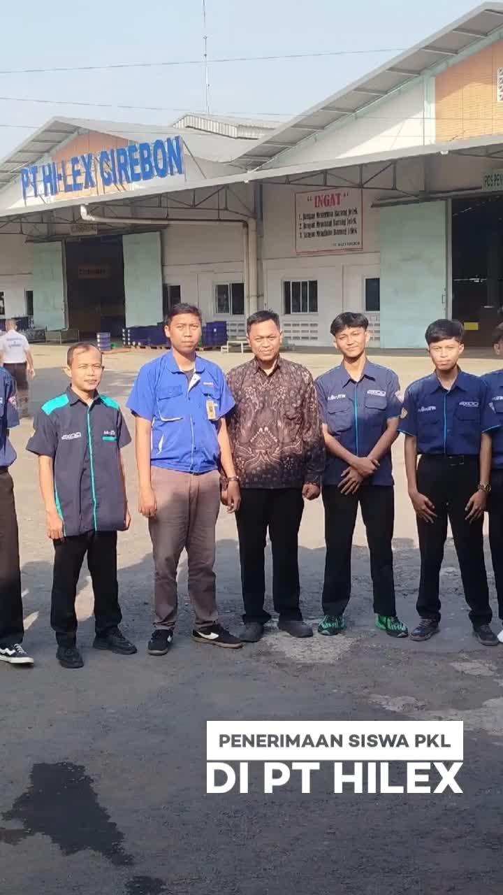 Penerimaan siswa PKL di PT Hilex