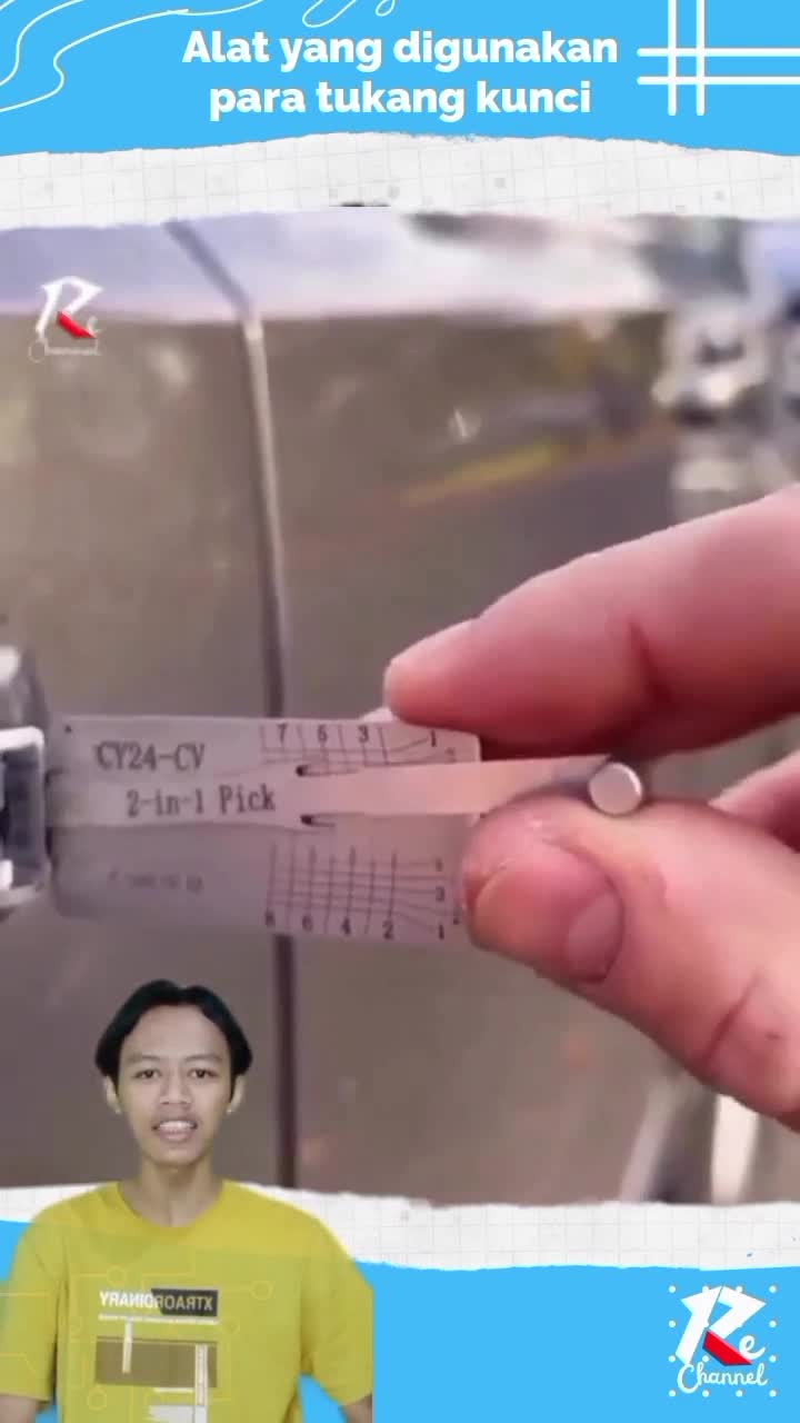 Alat yang di gunakan oleh tukang kunci
untuk membuka pintu yang kuncinya
hilang
#RCTIPlus 
#RCTIoke 
#HOTrctiplus 
#fypシ゚viral 
#1TRENDING 
