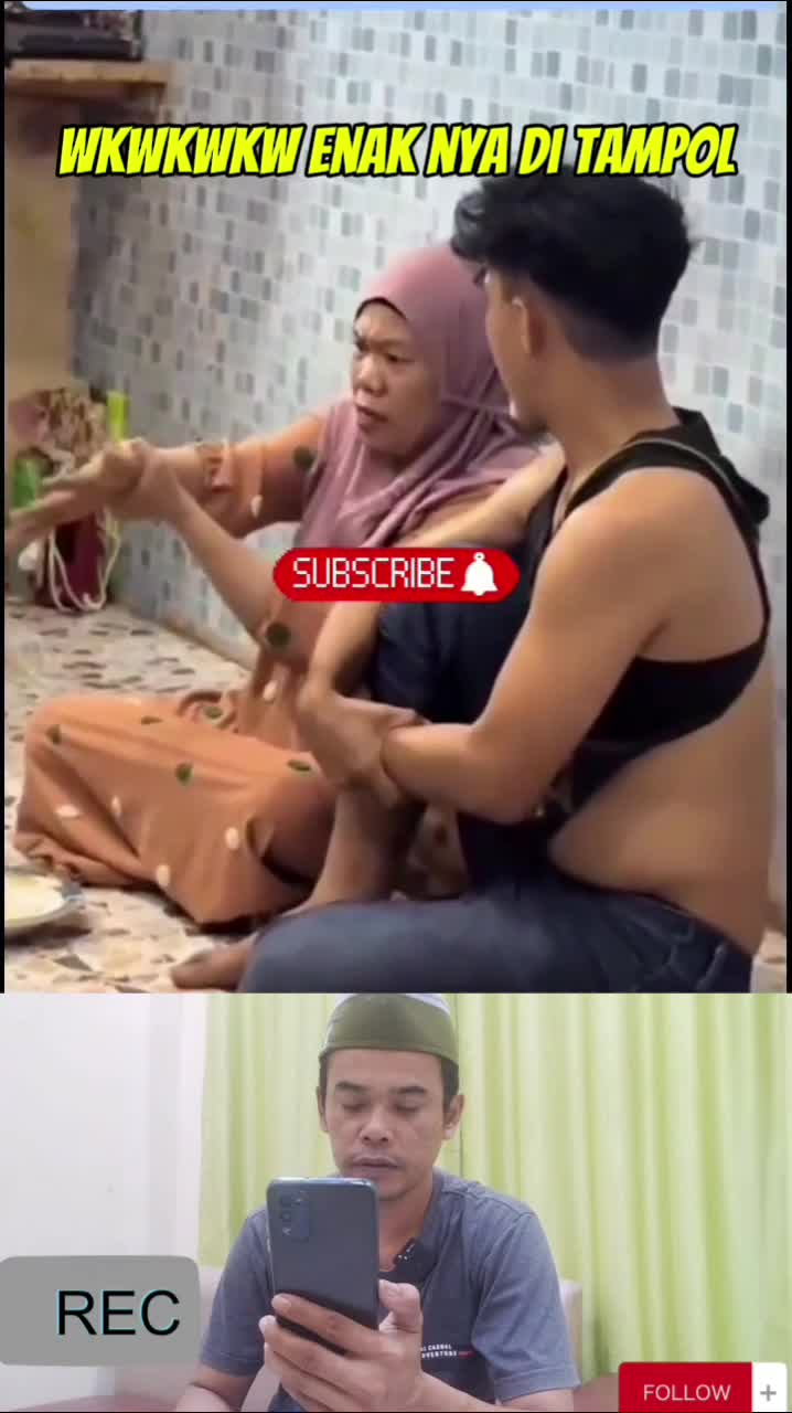 kuwalat sama emak hehehe
 #vidiolucu 
#vidioviral 
