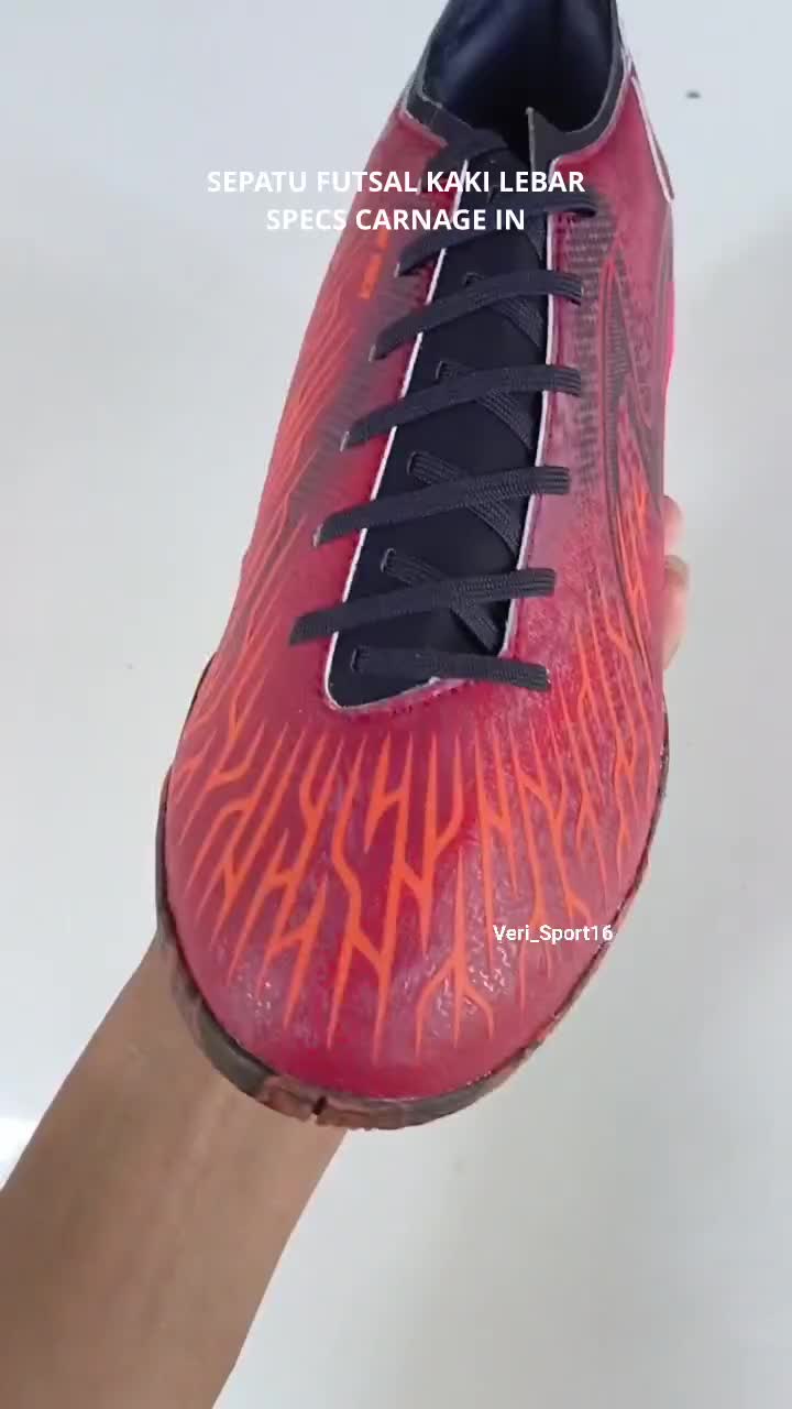 SEPATU FUTSAL KAKI LEBAR.
SPECS CARNAGE IN.
Rp.579.800 JADI Rp.325.000.

VERI SPORT ORIGINAL GAK HARUS MAHAL.
ORDER KLIK ??

WA : 0852278435