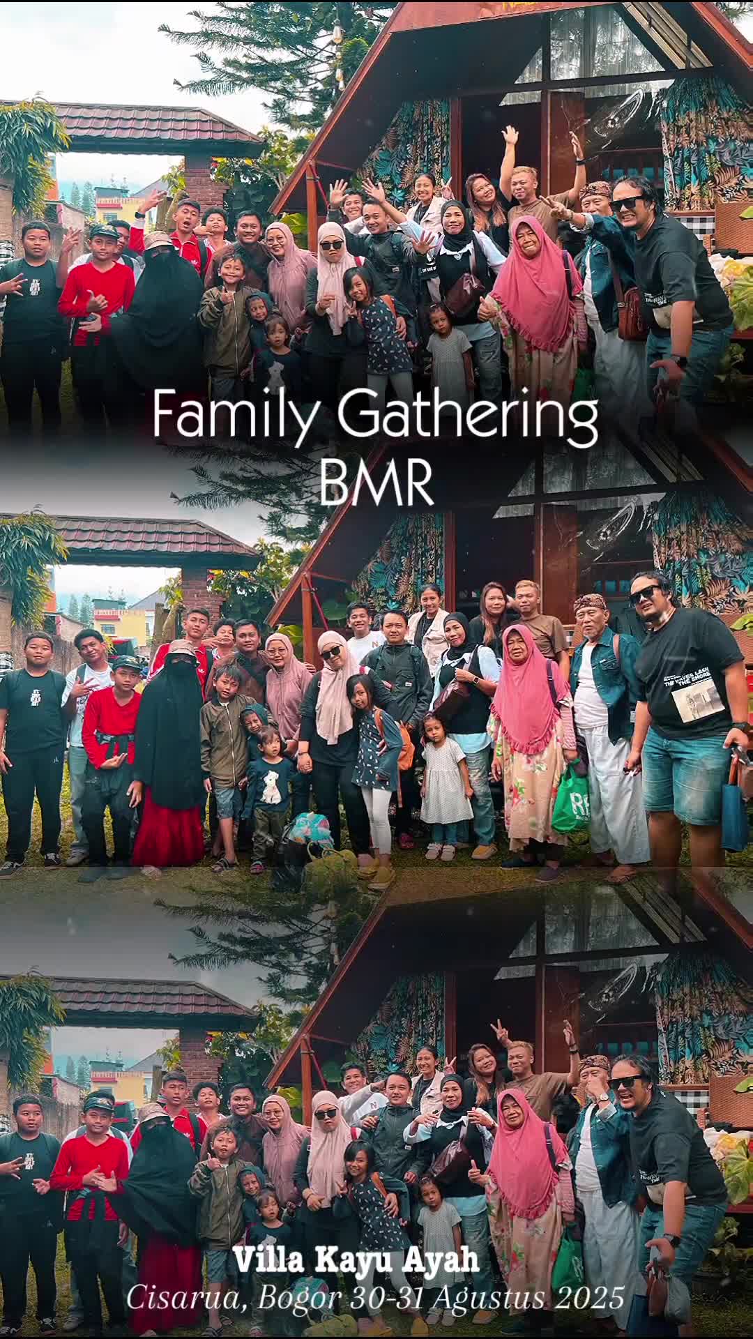 Family Gathering BMR
Villa Kayu Ayah  ..  Cisarua, Bogor 30-31 Agustus 2025
