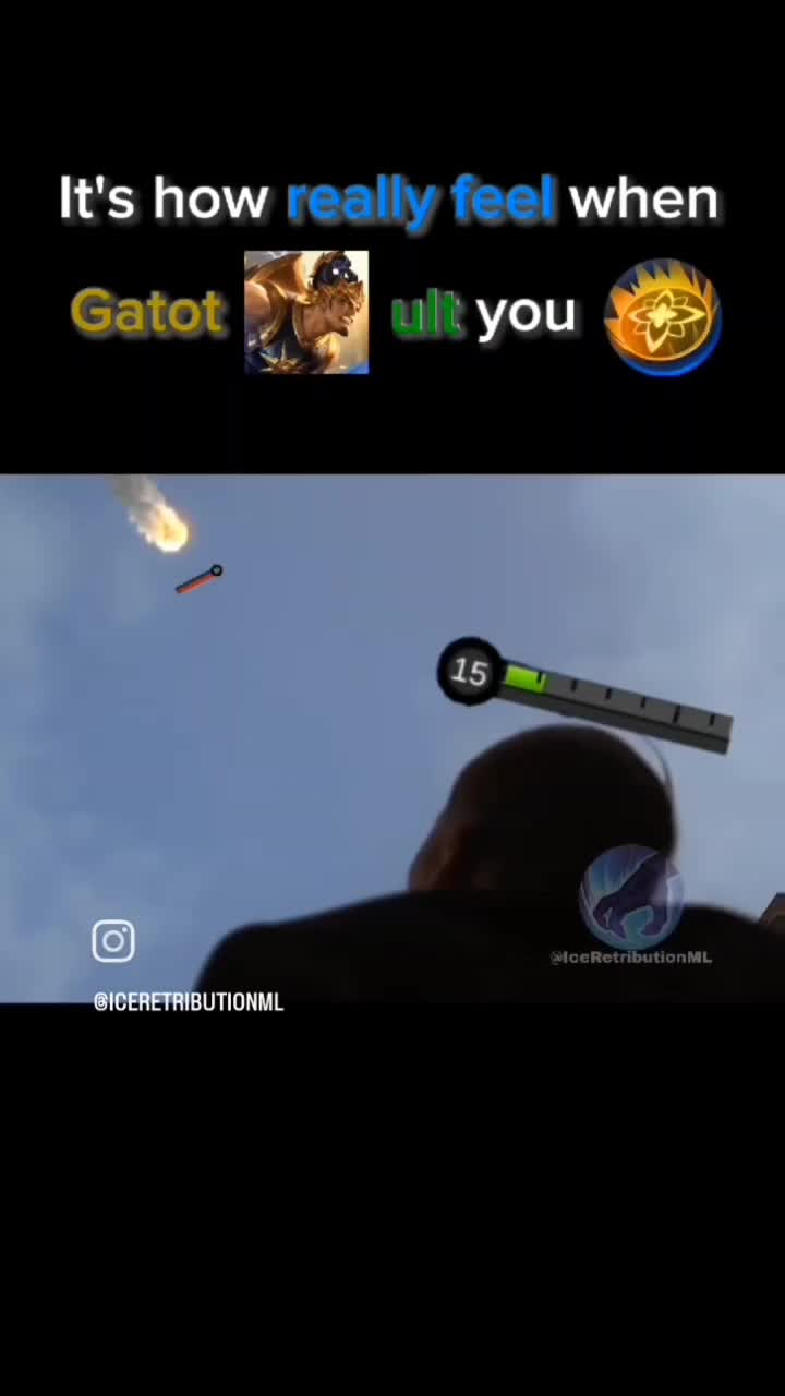 Kena ULTI Gatot wkwk #videolucu  #mobilelegends  #MobileLegendBangBang 
