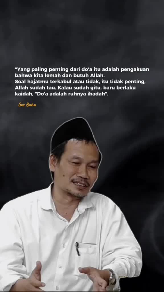 Do'a adalah ruhnya ibadah 