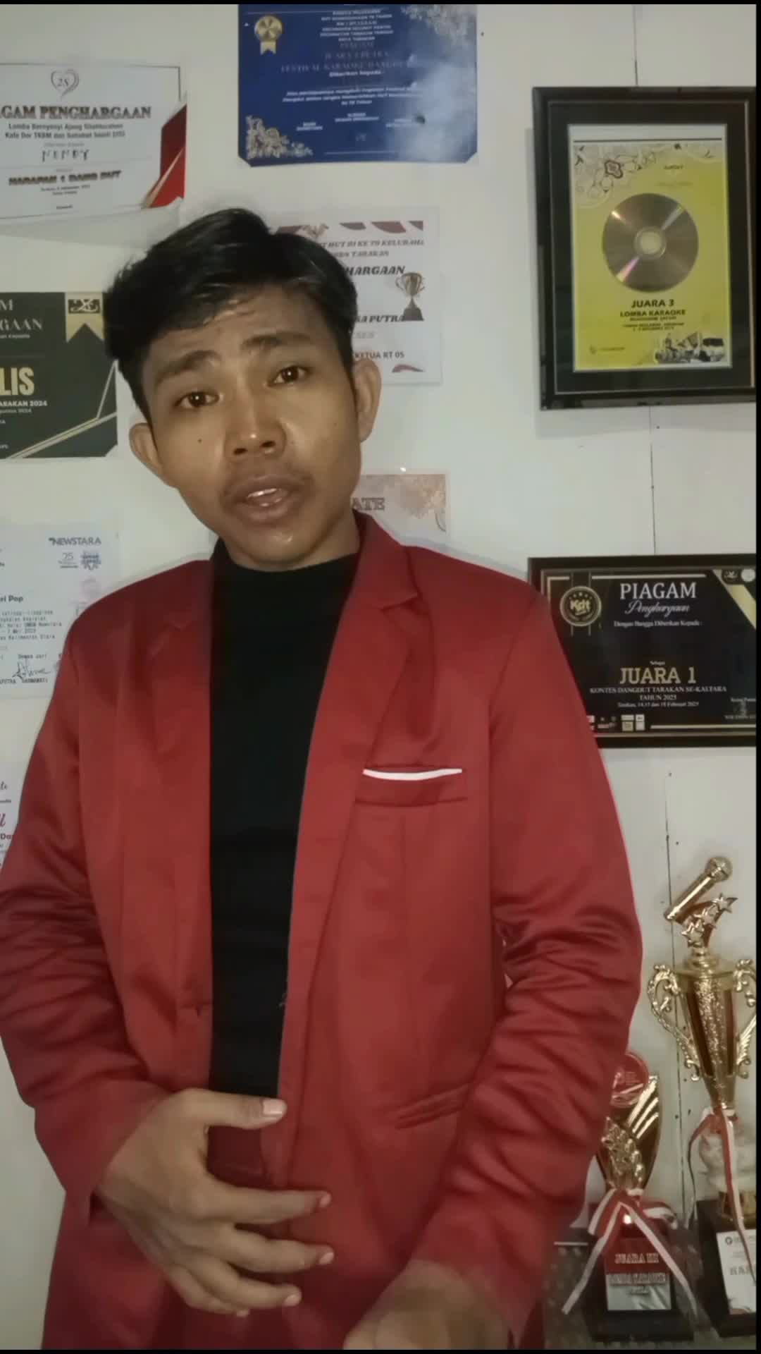 KDI 2025  JUNAEDI  TARAKAN  27  SAPU TANGAN MERAH #OnlineAuditionKDI2025