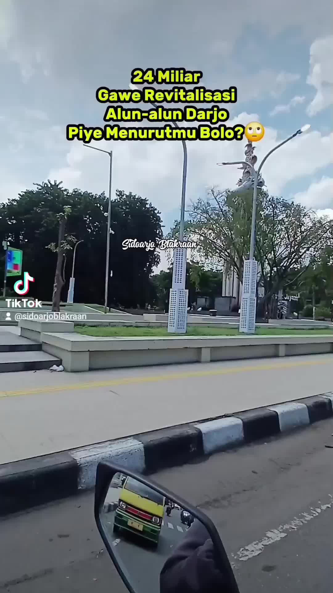 24 Miliar Nek Digawe Mbakso Ae Pie 🙄

Revitalisasi Alun-alun Sidoarjo 4 m

#revitalisasi
#fypreels
#viralreels
