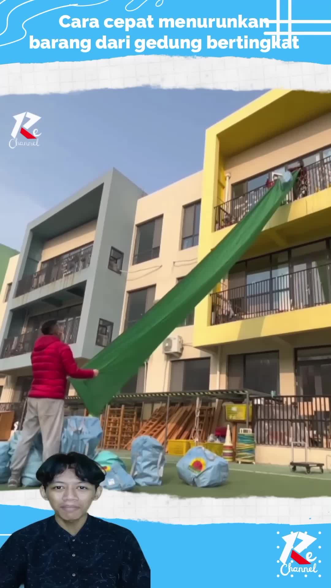 cara cepat menurunkan barang dari
gedung bertingkat
 #viral_video
#shortvideo 
#shorts 
#viral
#short 
#RCTIPlus 
#RCTIoke 
#HOTrctiplus 
#f