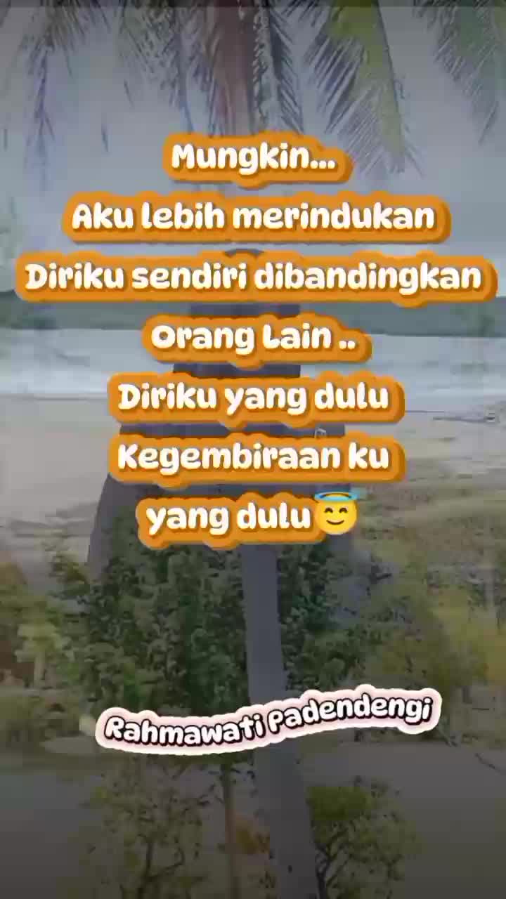 mungkin aku merindukan diriku… versi diriku yang dulu, yang pernah tertawa tanpa beban, yang pernah bahagia tanpa pura-pura😇
#fyp #fypシ #fyp