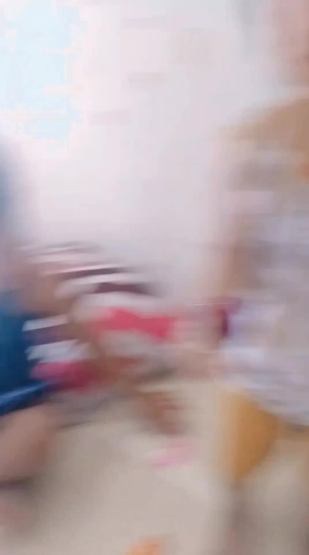 Ade suka banget es cream buah naga buatan mamih ya nak