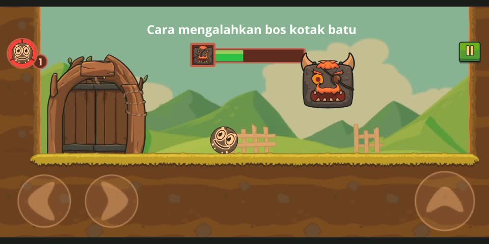 cara mengalahkan bos kotak batu#king hacker
