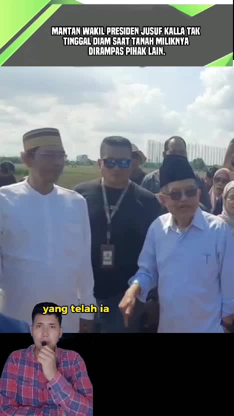 Jusuf Kalla Tak Tinggal Diam Saat Tanah Miliknya di Rampok. #jusufkalla  #mafiatanah  #videoedukasi 