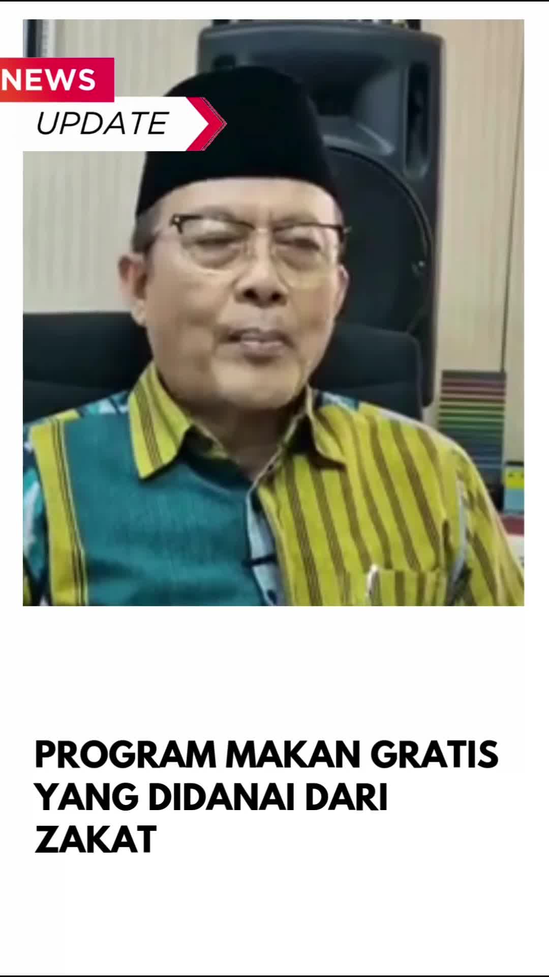 Program makan gratis yang didanai dari zakat