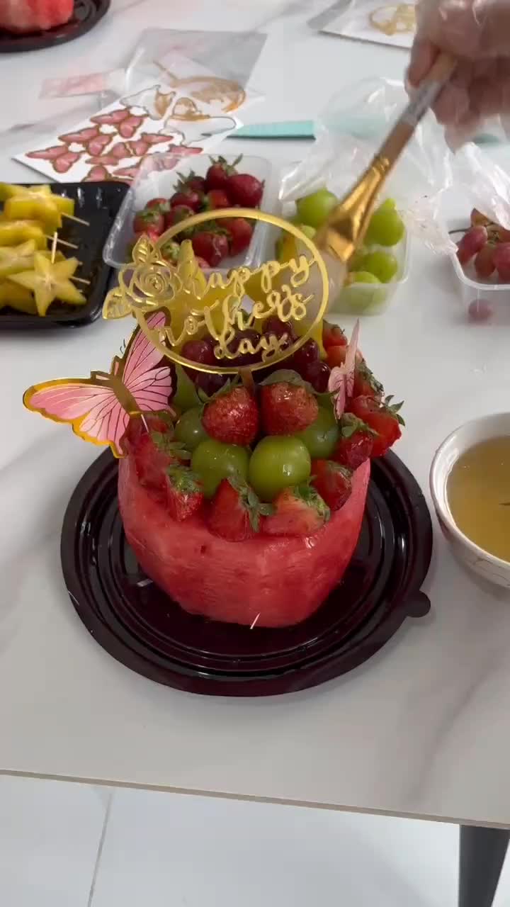 kue tanpa tepung # #buahbuahan  #Wah Enak Banget Kue Ultahnya 