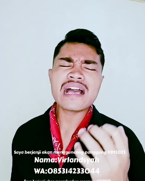  #kdi2025 #virlandsyah #cianjur #22tahun #angin #onlineAuditionKDI2025
NO:085314233044
SAYA BERJANJI AKAN MENGGUNCANG PANGGUNG KDI2025 