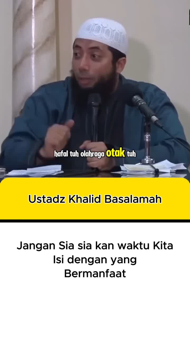 jangan sia-siakan waktu 
#kajian #sunnah #aqidah 