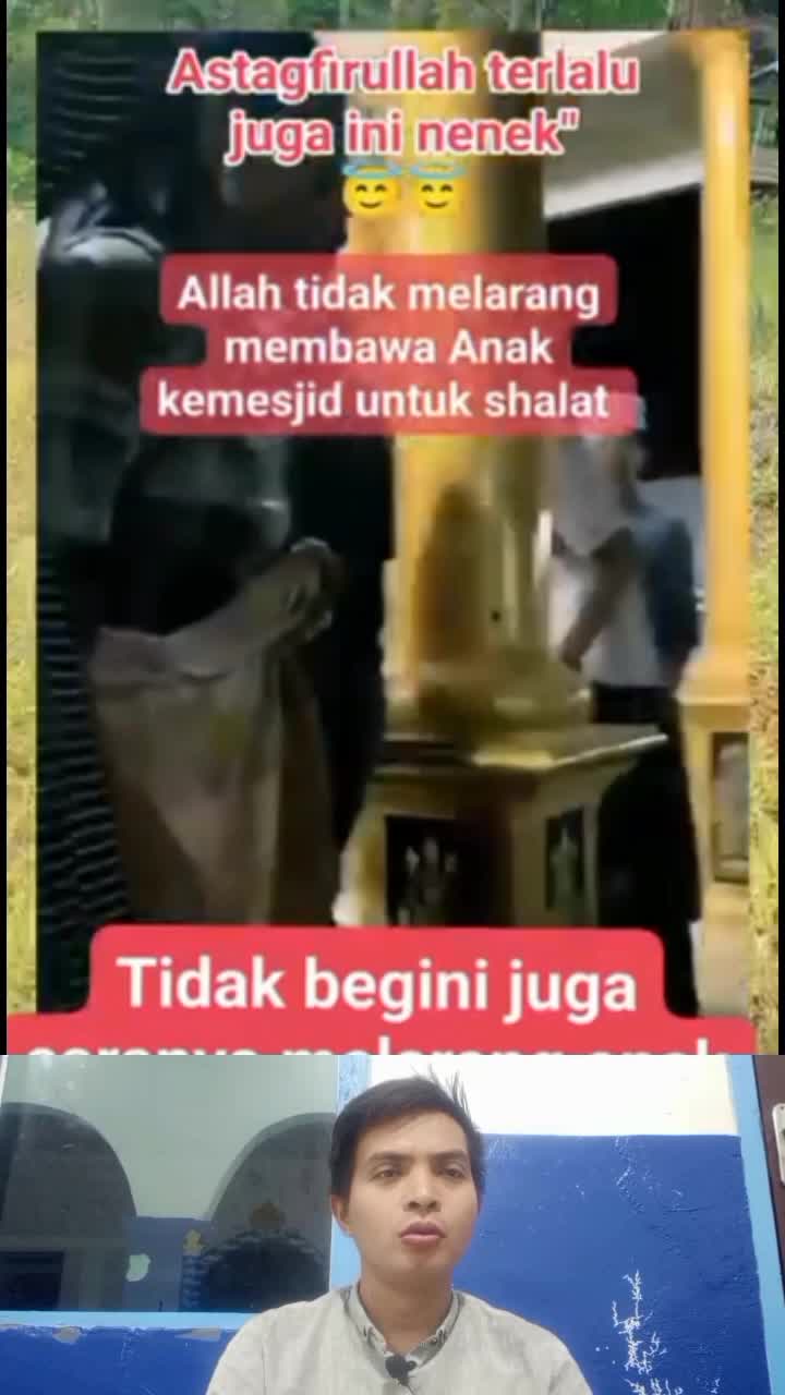gara gara anak maen k masjid  #fypシ゚viral  #viralvideo  #viralshot 