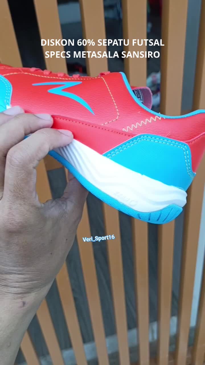 DISKON 60% SEPATU FUTSAL.
SPECS METASALA SANSIRO.
Rp.469.800 JADI Rp.185.000.

VERI SPORT ORIGINAL GAK HARUS MAHAL.
ORDER KLIK 👇

WA : 08522