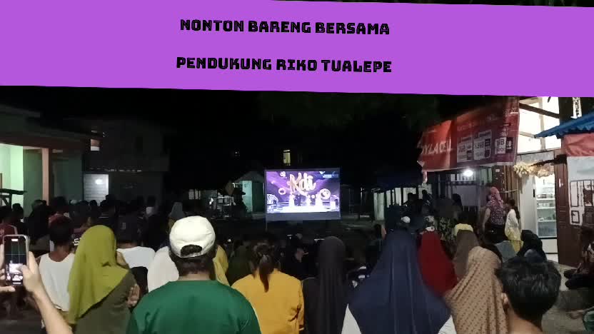 Nonton Bareng Bersama Pendukung Riko Tualepe di KDI 2025
#Maluku
#KDI2025

